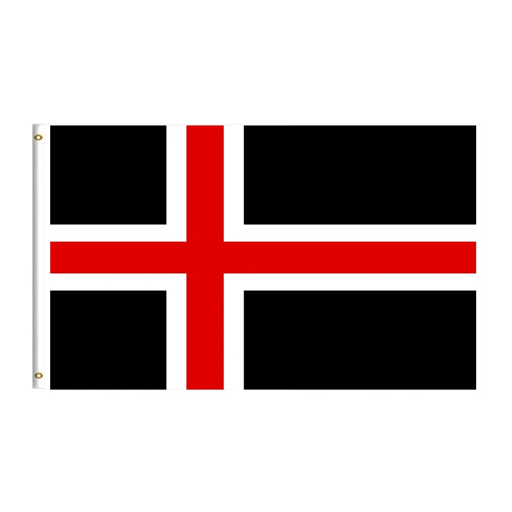 Nordic Flag of The Germany Empire 3x5FT 90x150cm 100D Polyester With Two Brass Grommets Outdoor or Indoor Banner