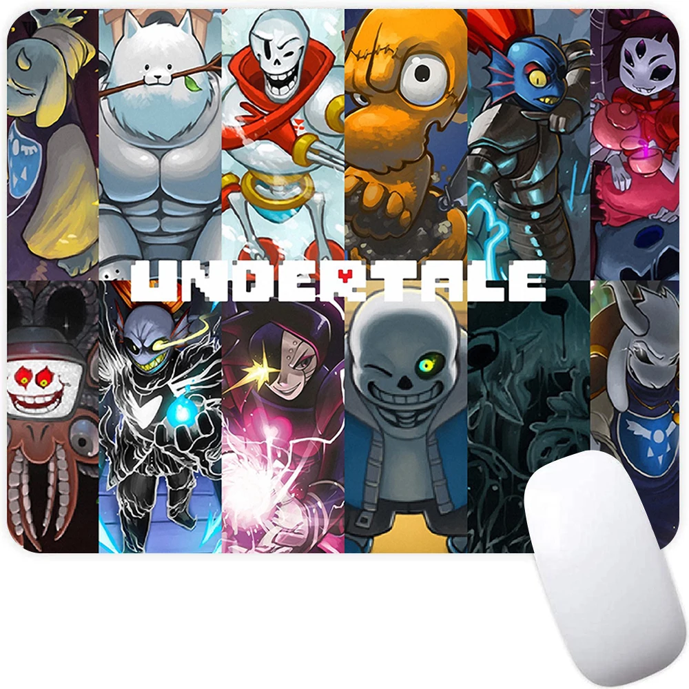 Undertale Small Gaming Mouse Pad Computer Office Mousepad PC Gamer Mouse Mat Laptop Mausepad Mouse Carpet Keyboard Mat Desk Pad