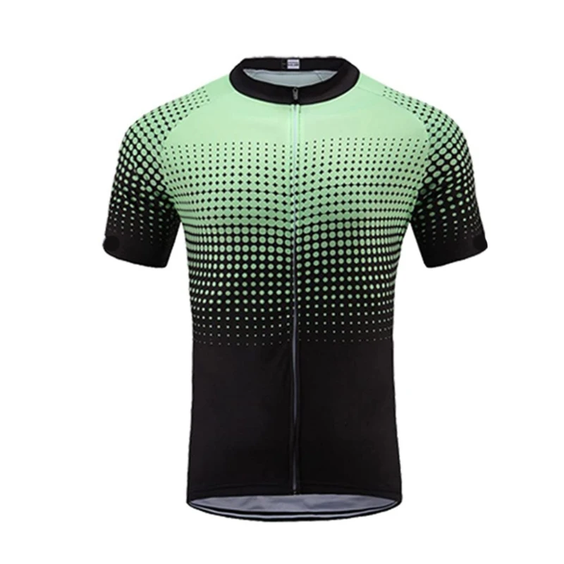 Men Cycling Jersey Clothes Bicycle 2021 Pro Team Summer  BIke Downhill Breathable Quick Dry Reflective Shirt Short Sleeve