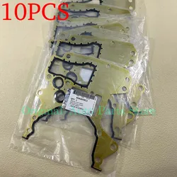 10PCS Timing Cover Set Oil Pump Gasket For Chevrolet Aveo Cruze Sonic Pontiac G3 Vauxhall Opel Mokka Insignia Astra 24405911