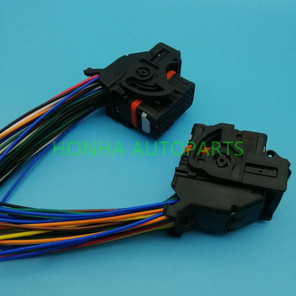 ECU female 48 pin for5007620481automotive central contral system wire harness Connectors sets kits 643201311 with crimp terminal