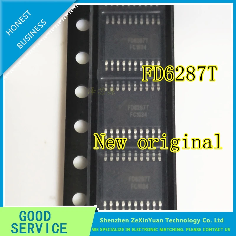 10PCS/LOT FD6287T FD6287 TSSOP-20 New original 250V Three-phase Gate Driver