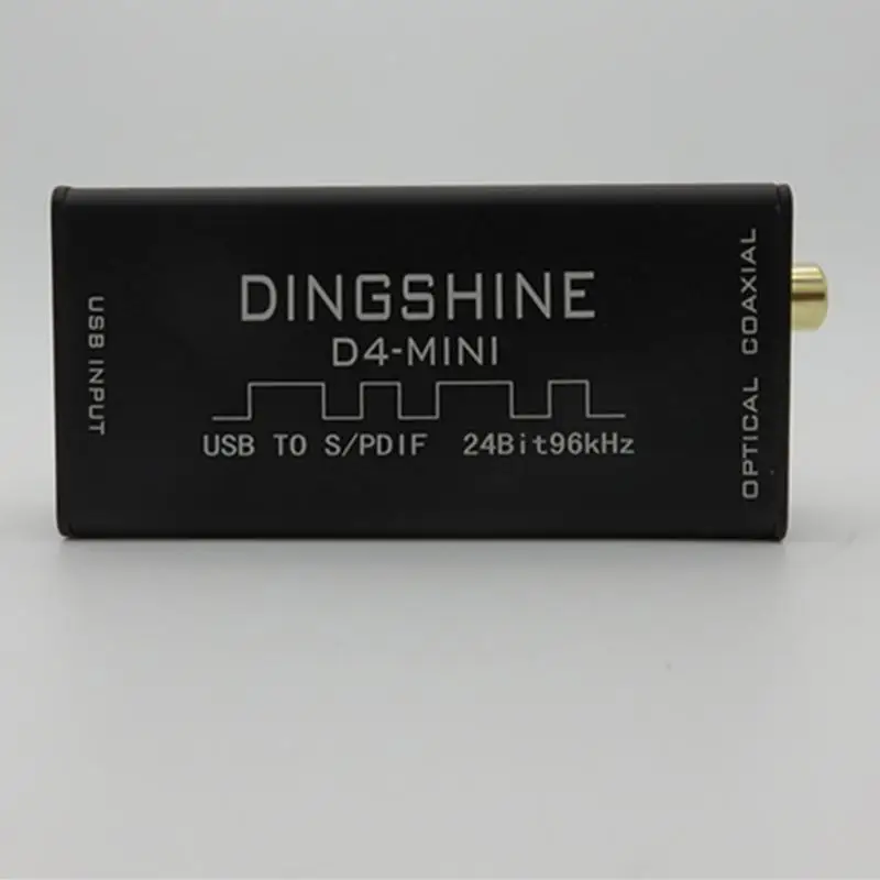 D4-MINI USB Sound Card Support DTS / AC3 / SPDIF Digital Optical Coaxial Decoding 5.1 Channel Home Theater