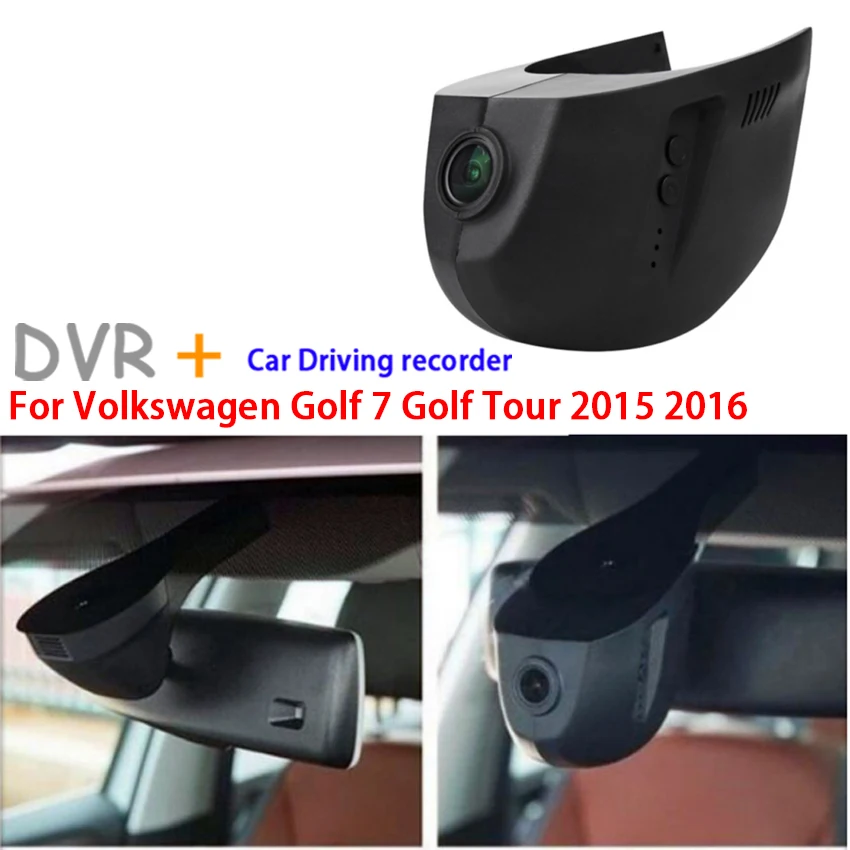 HD 4K 2160P Car DVR Wifi Video Recorder Dash Cam Camera For Volkswagen Golf 7 Sportsvan 2015 2016 Night vision full hd CCD