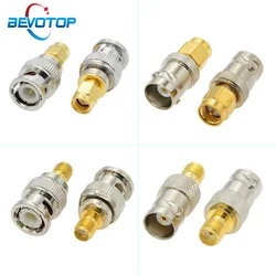 4 pcs/lot 4 Types SMA to BNC RF Adapter for SDR Radio CCTV Ham UV Camera scanner Electronics 50 Ohm