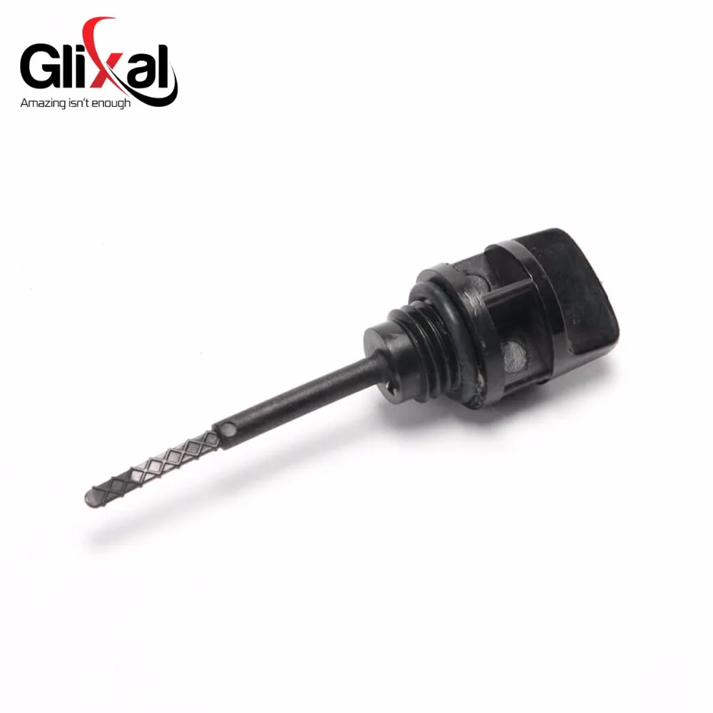 Glixal GY6 50cc 125cc 150cc Oil Dipstick with O-ring for 139QMB 152QMI 157QMJ Scooter Moped ATV Quad Go-Kart Engine