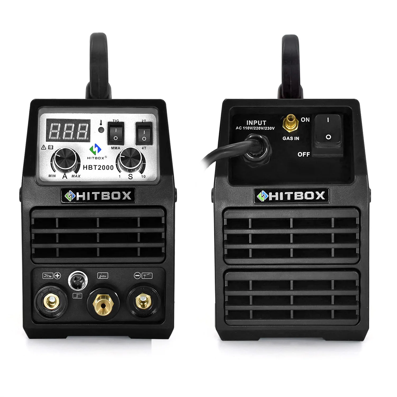 Tig Welder WSE التحكم الرقمي الغاز Tig الفولاذ المقاوم للصدأ الحديد HBT2000 Tig سلسلة الجهد المزدوج كفاءة الغاز Tig