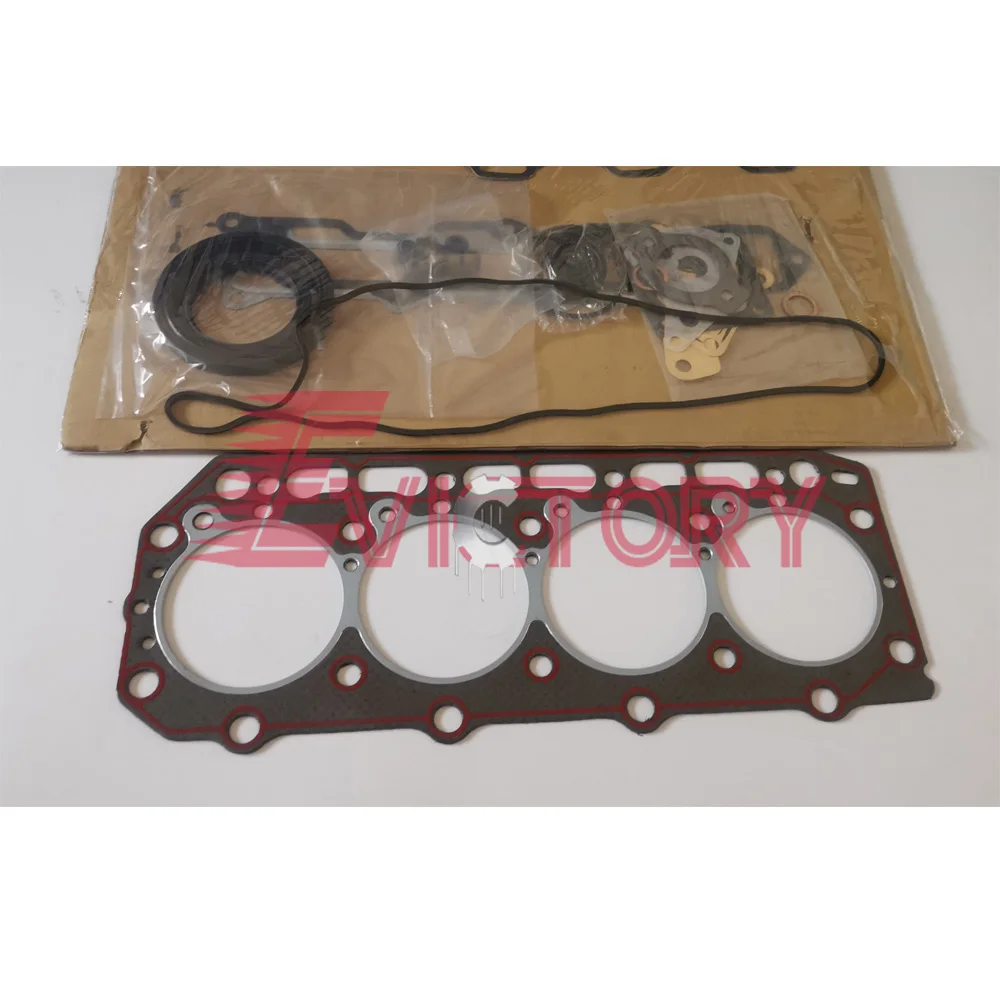 For Yanmar 4TNV86 4TNE86 rebuild overhaul kit piston ring engine gasket bearing