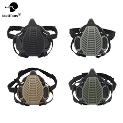SOTR Special Operations Tactical Respirator Half-mask Replaceable Filter Antidust Mask Mic Upgraded Shooting Hunting Accessories