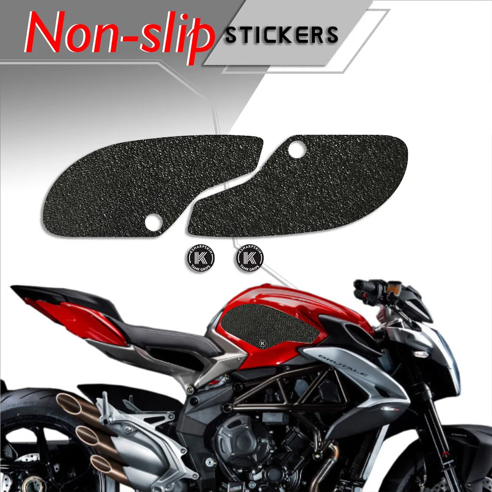 ADESIVI 3D Sticker Decal Emblem Protector Tank Pad Tank grip For MV AGUSTA 2017-18 BRUTALE 800 RR 2018 BRUTALE 1090 RR