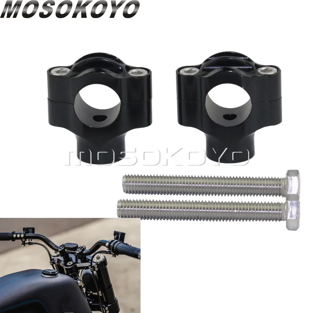 

Алюминиевое крепление на руль CNC для Harley Sportster Dyna Street Bob Chopper Bobber, 7/8 дюйма, 1 дюйм, 22 мм/25 мм