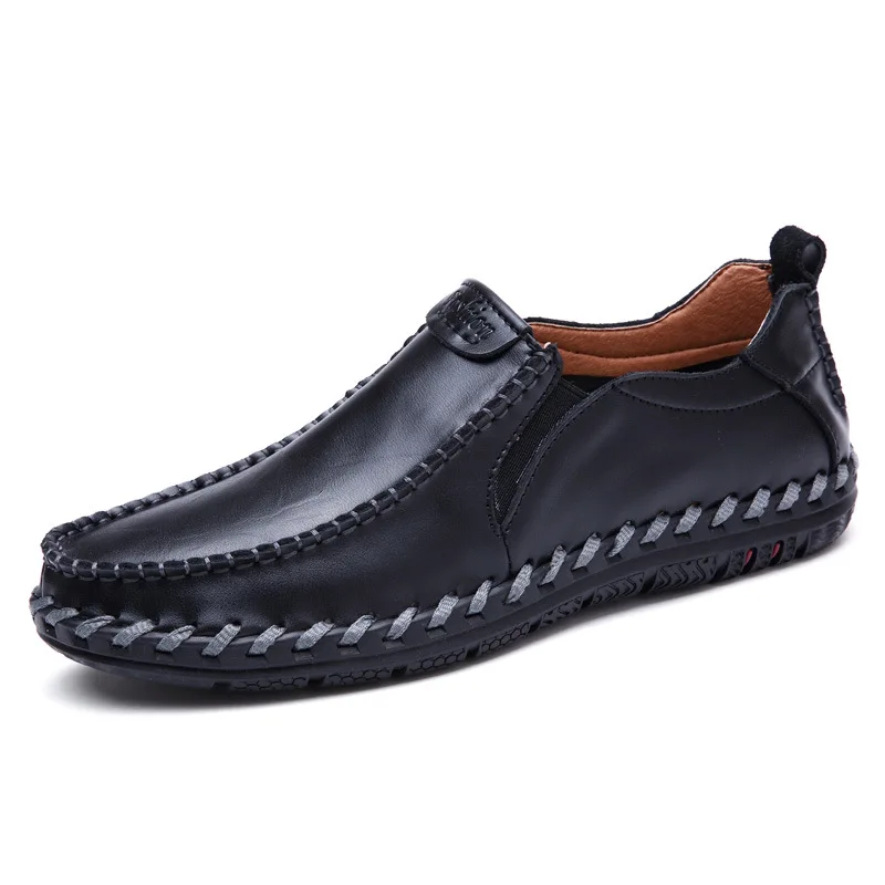 Mocassins masculinos clássicos moda negócios sapatos casuais confortáveis lazer apartamentos vintage mocassins masculinos sapato de condução