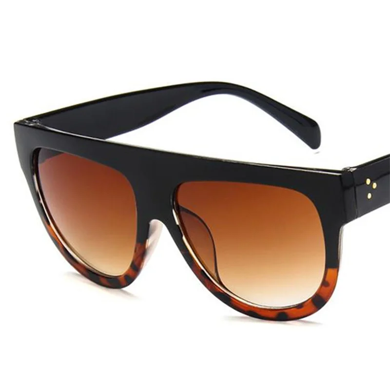 Brand Designer Sunglasses Fashion Women Sun Glasse Oversize Frame Goggles Anti-UV Spectacles Eyeglasses Adumbral A++