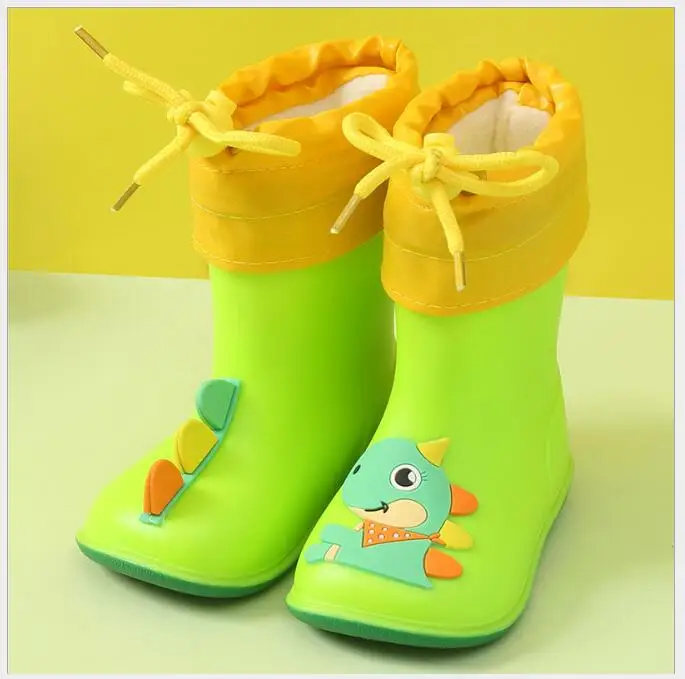 Newest Girl Rainboots Classic Waterproof Children's Shoes Kids Rain Boots Pvc Rubber Boots Kids Baby Water Shoes Boy Rain Boots