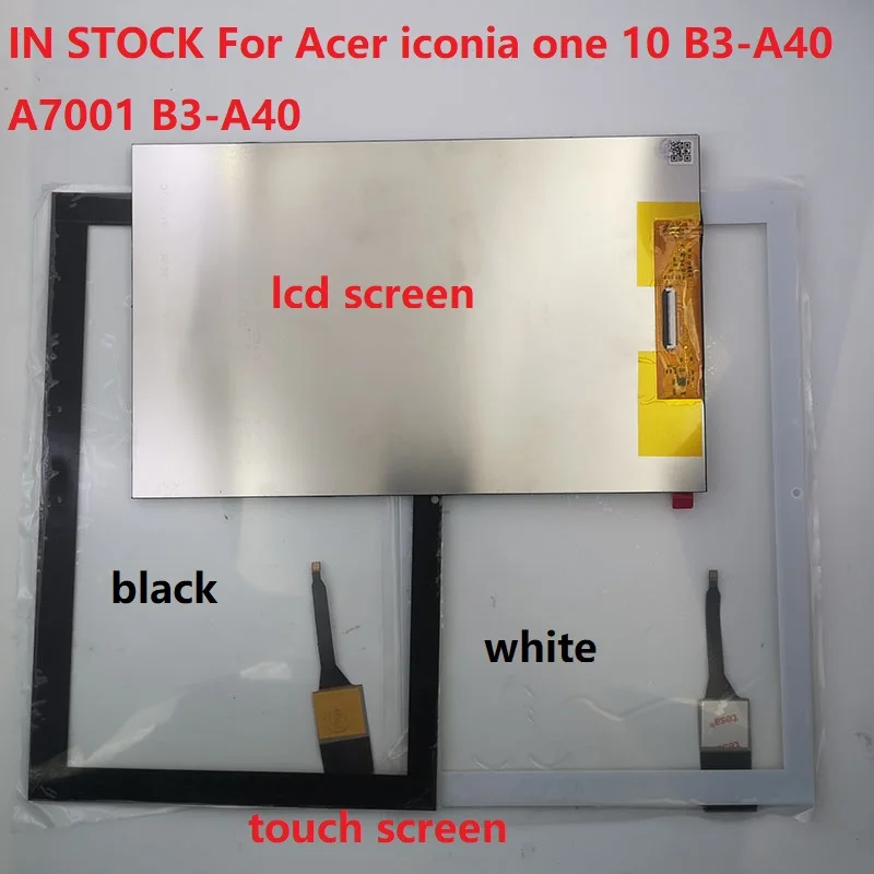 Do wyświetlacza lcd Acer Iconia One 10 B3-A40 A7001 z zespołem digitalizatora ekranu dotykowego