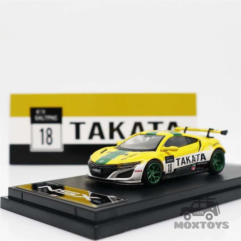 TimeMicro 1:64 Honda NSX Castrol Takata Diecast Model Car