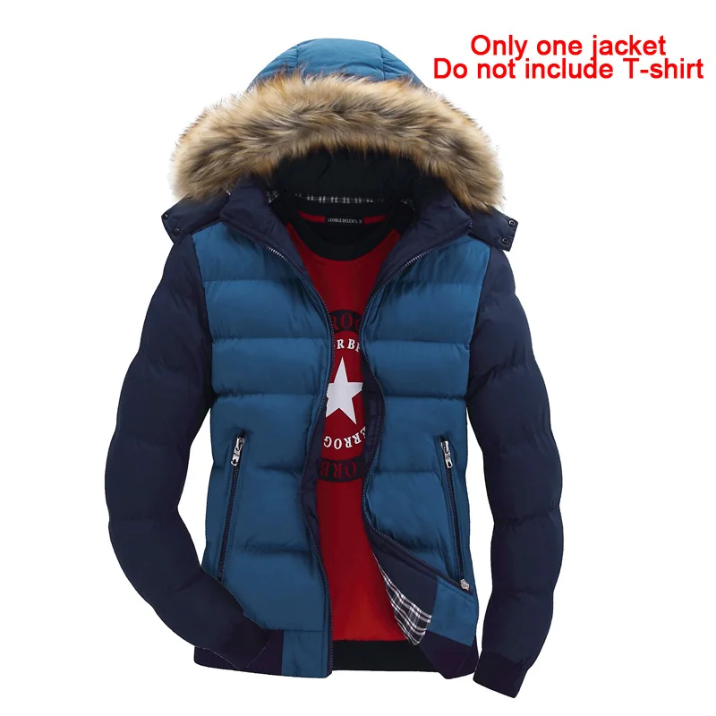 2023 New Jackets Men Winter Warm Faux fur Hoodies Outwear Slim Mens Coats Windbreaker Men Jacket chaqueta hombre MY132