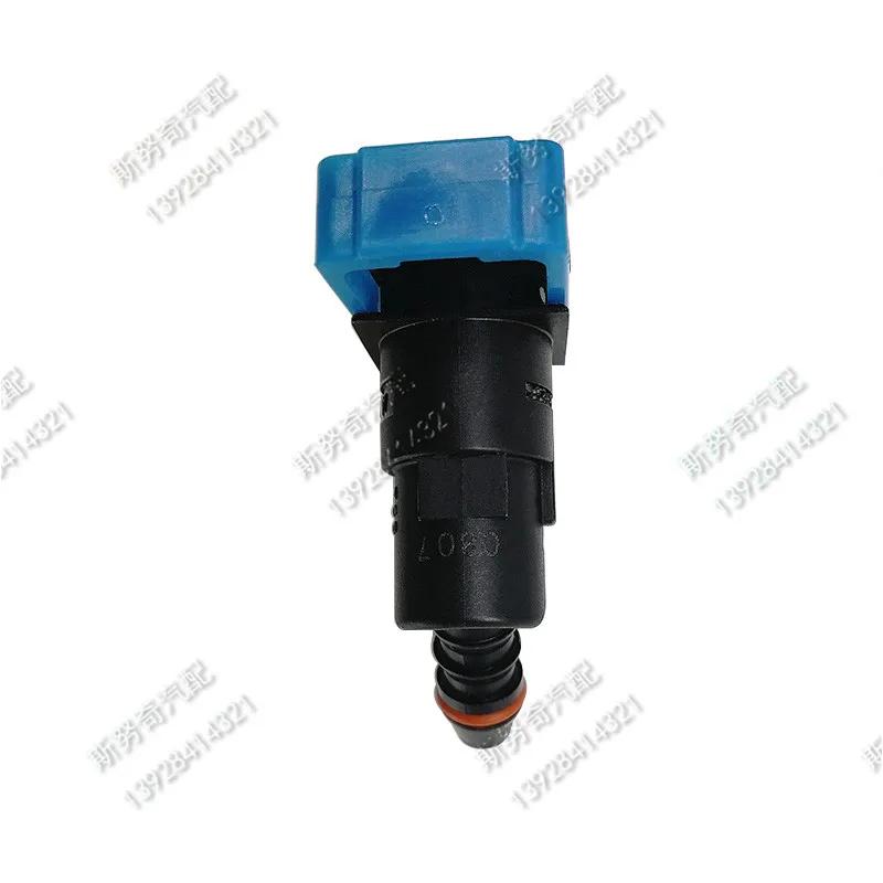 9.89-ID6 fuel line quick connector plastic female connector 45 degree plastic fittings 2pcs a lot