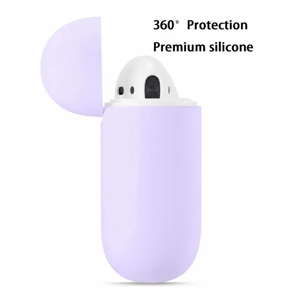 에어팟 3/ 2/1 용 실리콘 커버, 이어폰 액세서리, 부드럽고 귀여운 에어팟 2, 범퍼 프로텍터, 에어팟 애플 에어팟 3 용 케이스