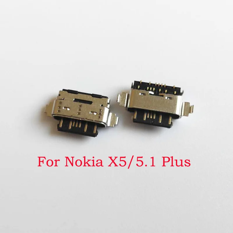 For Nokia 3 6 7 Plus 8 6.1 7.1 5.1 Plus X5 X6 X7 Micro Usb Connector Charging Port Jack