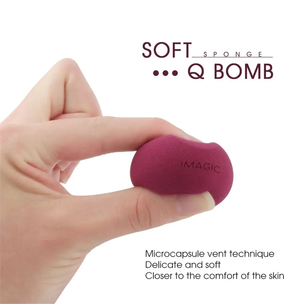 Hot Smooth Cosmetic Puff Wet & Dry Dual Use Makeup Sponge Foundation Blender Powder Puff