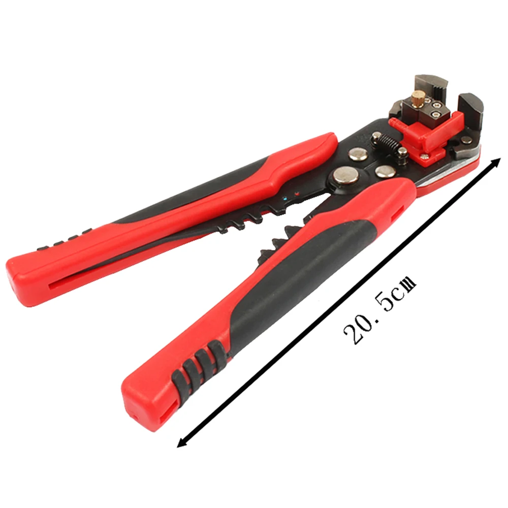 Cable Wire Stripper Cutter Crimper Automatic Multifunctional Crimping Stripping Plier Tools Electric HS-D1 AWG24-10 3in1