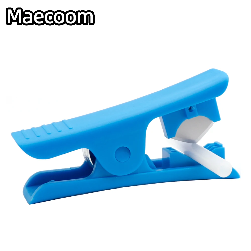 Cortador de tubo de PTFE, Mini cortadora de tubería portátil, cuchilla para piezas de impresora 3D, tubo de nailon, PVC, PU, herramientas de corte de sistema de ósmosis, 1 Uds.