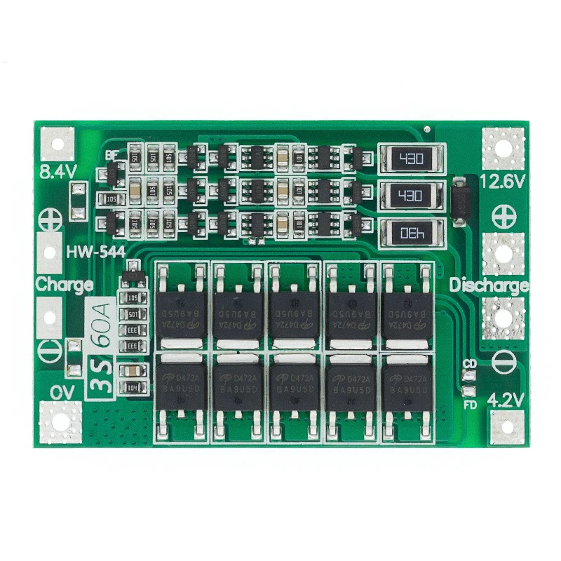 3S 4S 40A Li-ion Lithium Battery 18650 Charger PCB BMS Protection Board with Balance For Drill Motor 14.8V 16.8V Lipo Module