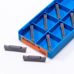 Herramienta de torneado de Metal, torno de 10 piezas, MGMN300 M NC3030 NC3020 PC9030, cortador de fresado de extremo de acero inoxidable de aluminio de alta calidad, MGMN 300