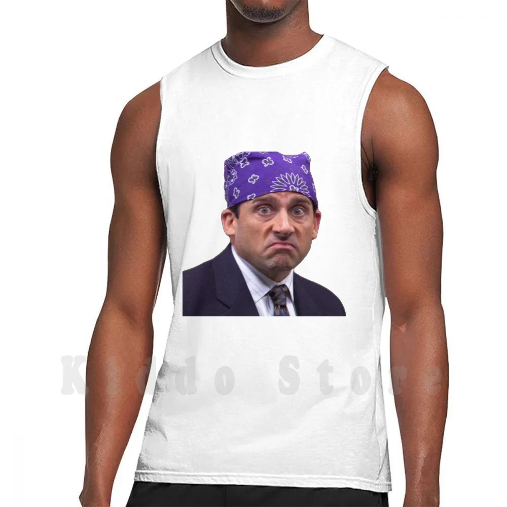 Michael Tank Tops Vest 100% Cotton The Office Michael Michael The Office Trending