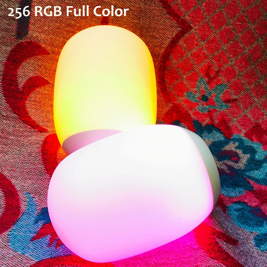 Touch Night Light, RGB cambia colore e lampada LED da comodino portatile dimmerabile, ricaricabile e impostazione Timer luce notturna a LED per bambini