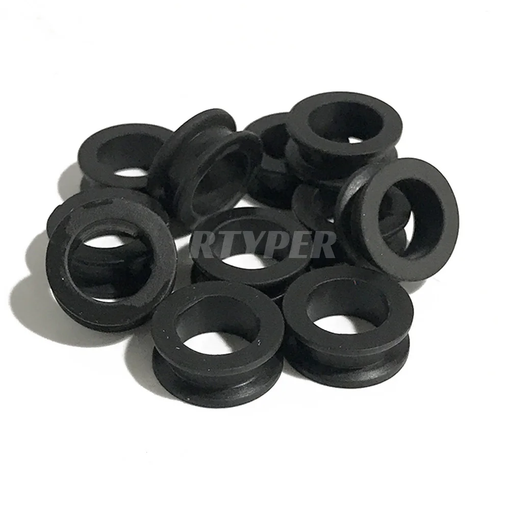 50/100PCS 23209-65020 Fuel Injector Upper Rubber Seal 14*9.2*5.6mm 22004 For Toyota Camry RAV4 Scion TC