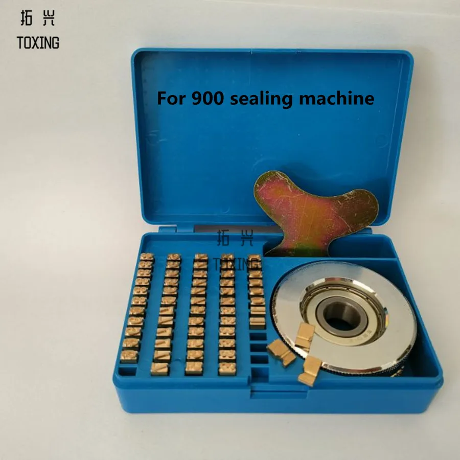 

Letters for FR-900 sealing machine, Pure copper font Date printing letters can do customized free shipping