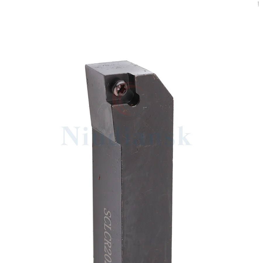 1pc SCLCR1616H09 SCLCR2020K09 screw-type external turning toolholder + 10pcs CCMT CCGT09 CNC lathe carbide blade combination set