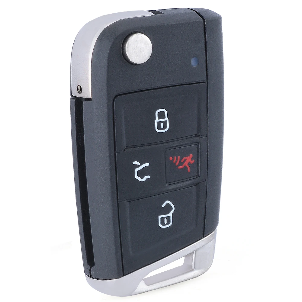 Keyecu 5G6959752BM 5G6 959 752 BM 4 Buttons 315Mhz OEM Smart Remote Car Key Fob for Volkswagen VW Prox Jetta 2020