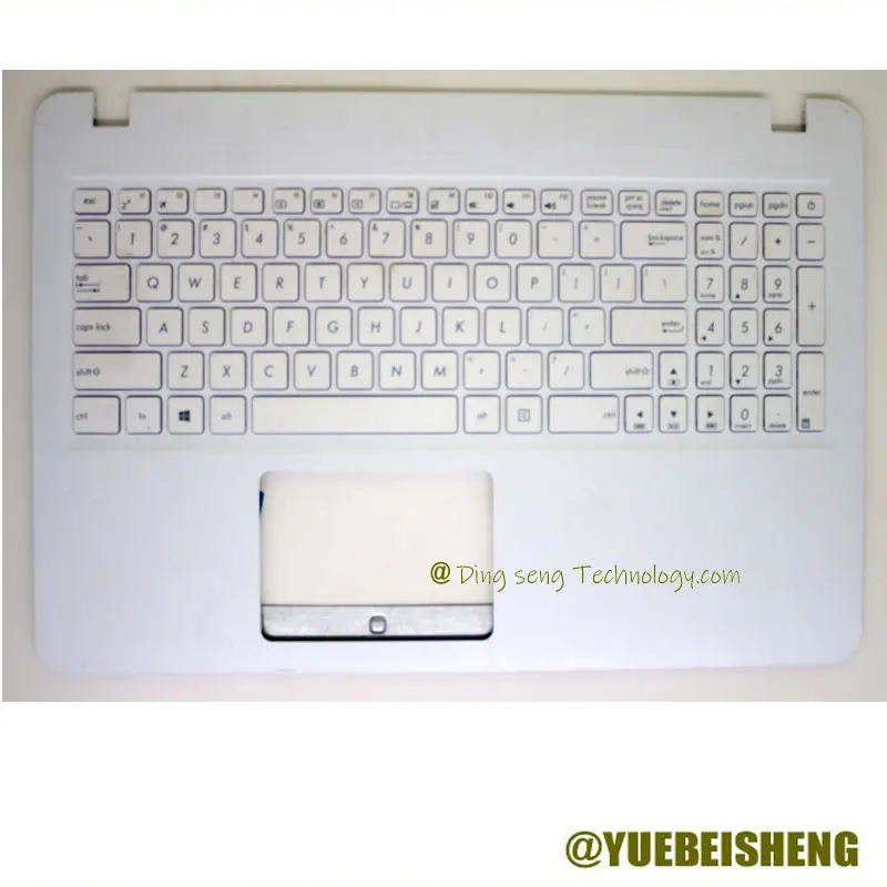 YUEBEISHENG        New orginal For ASUS X540S X540L A540L K540L A540UP X540SA X540L palmrest US keyboard upper cover ,White