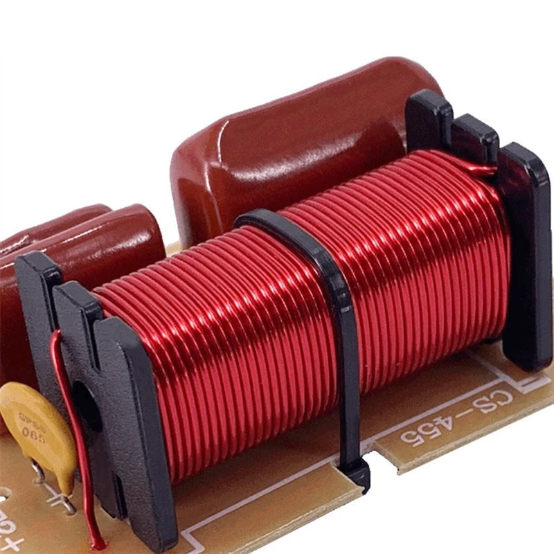 2022 novo Cs-455 alto-falante conversão divisor de freqüência 3 vias crossover filtros com agudos ajustáveis baixo