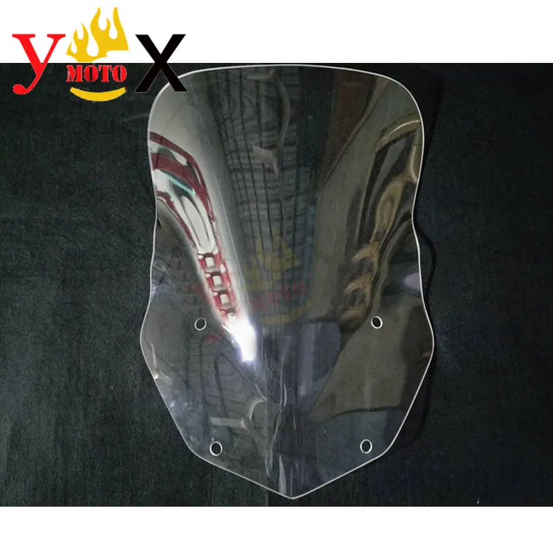 

Motorcycle Clear 4MM Windshield Windscreen Deflector Front Glass For BMW R1200GS R1200 GS LC 2012-2015 2013 2014