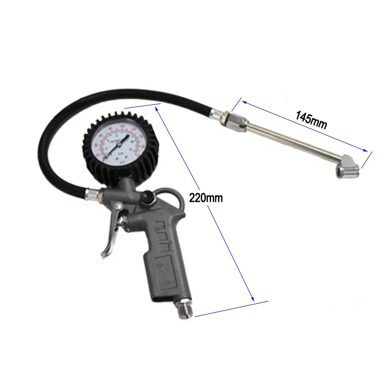 Tire Inflating gun Car Air Pressure Gauge For Car Motorcycle Tire Repair Tools