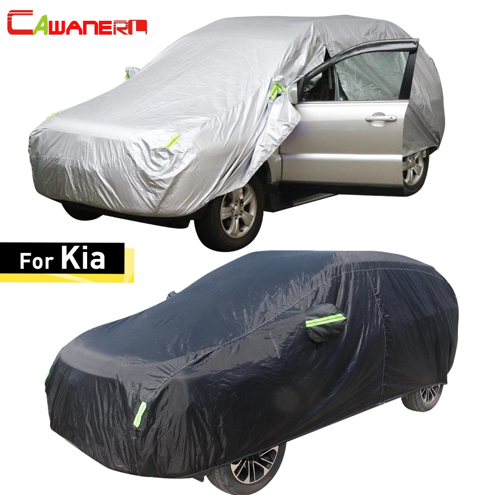 Cawanerl For Kia Picanto K2 K3 K5 K9 Sorento Rondo Optima Cerato Venga Car Cover Sun Snow Rain Heat Resistant Waterproof Cover