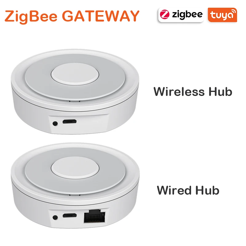 Tuya Zigbee 3.0 Gateway Wireless HUB Smart Home Bridge APP Smart Life Remote Control Zigbee Protocol Works With Alexa