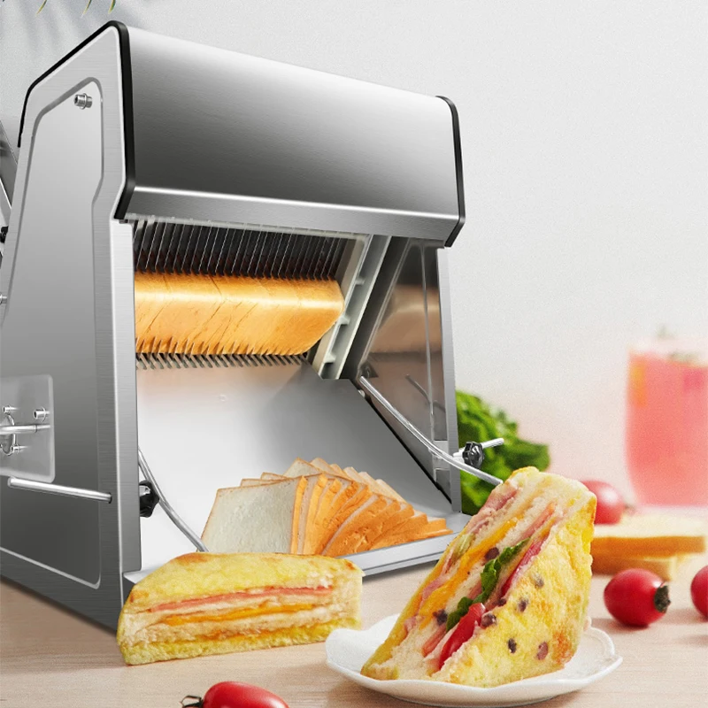 قطاعة الخبز التجاري قطاعة الفولاذ المقاوم للصدأ قطاعة الخبز خبز قطاعة الخبز المستوردة غرامة الأسنان