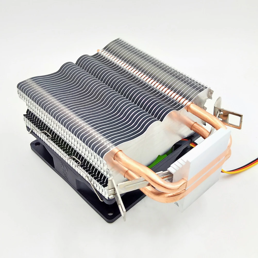 Pupazzo di neve MX2 Desktop CPU ventola di raffreddamento 2 tubi di calore dispositivo di raffreddamento a 3 Pin PWM Computer PC radiatore dissipatore di calore per Intel AMD