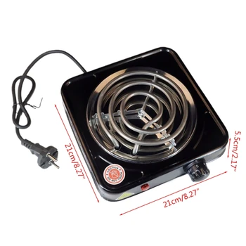 Portable Heat Preservation Electric Burner Single Stove Mini Hotplate Adjustable Temperature Furnace Home Cooking Appliances