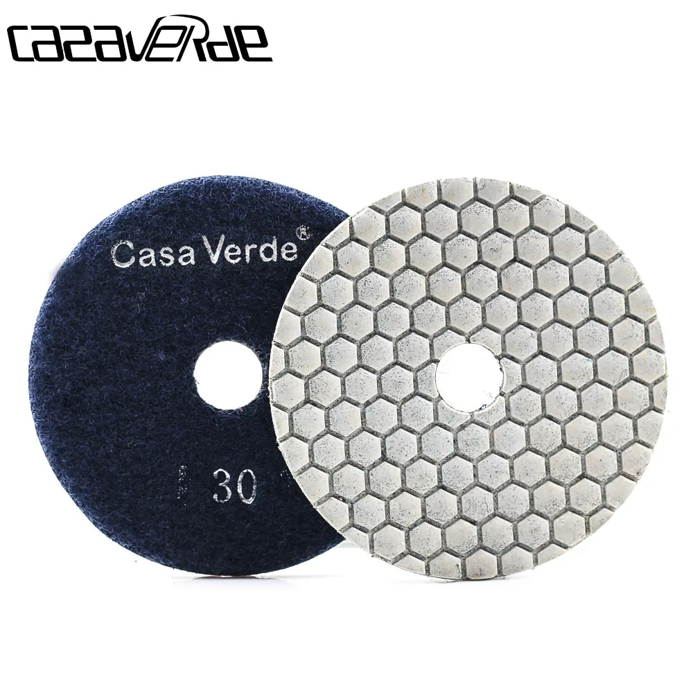 Casaverde Brand 1pc/lot dry polishing pads for dry polishing granite,marble and engineered stone