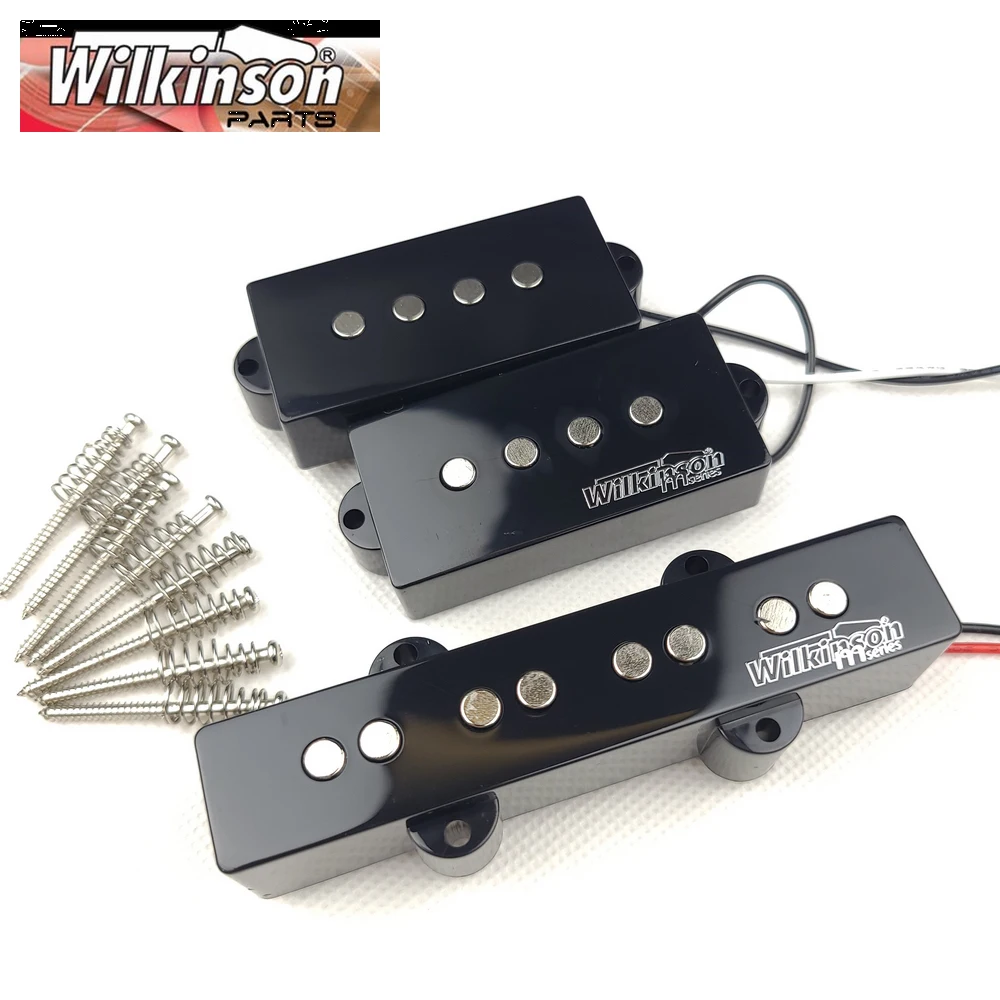 

Wilkinson 4 Strings PB electric bass Guitar Pickup four strings P bass Humbucker pickups WOPB+WOJB