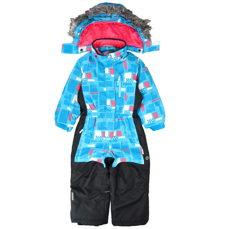 Children's men and women's baby fashion one-piece suspenders thickened ski clothes ski suits