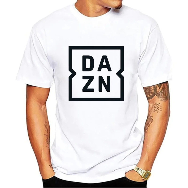 2021 Football Tv Show Logo Dazn T Shirt Dazn Account T-Shirt Graphic Print Men Clothes Tee Short Sleeve T-Shirts 90s Tops