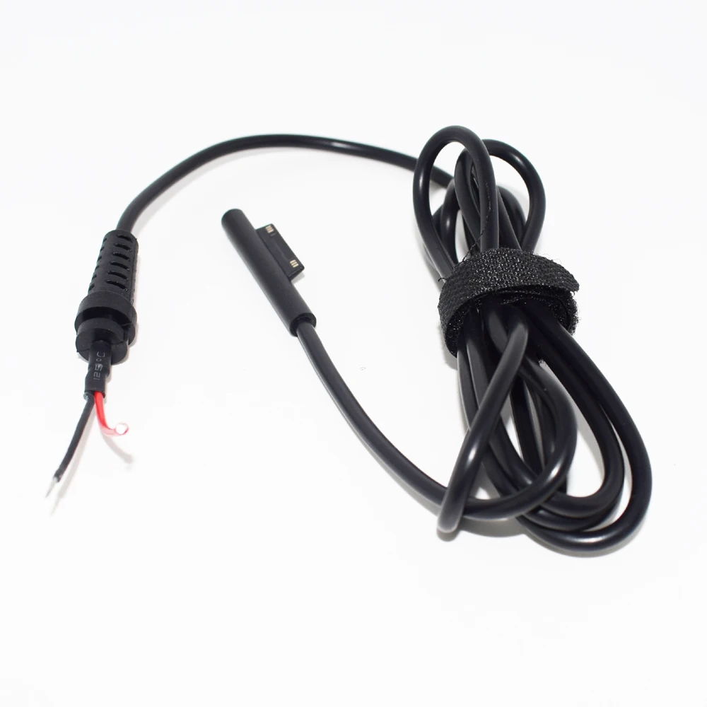 1pc 1.5M/5FT Microsoft Surface RT Pro 4 Tablet Pigtail DIY kabel przewód czarny