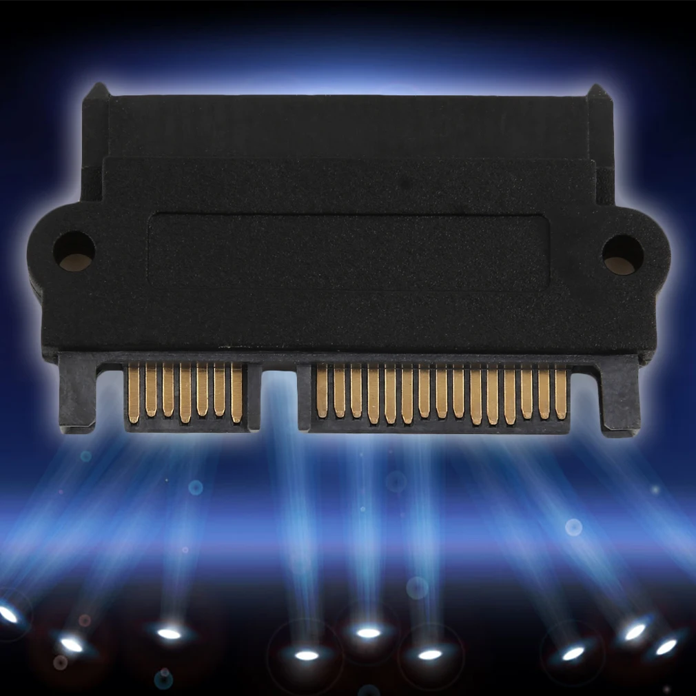Professionele SFF-8482 Sas Sata 180 Graden Hoek Adapter Converter Rechte Hoofd Perfecte Pasvorm Uw Apparaat